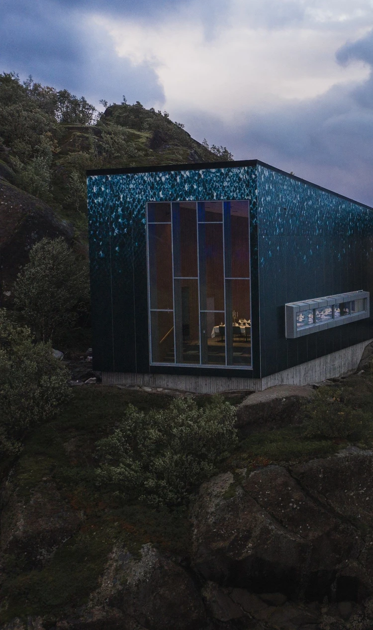 Recycled glass